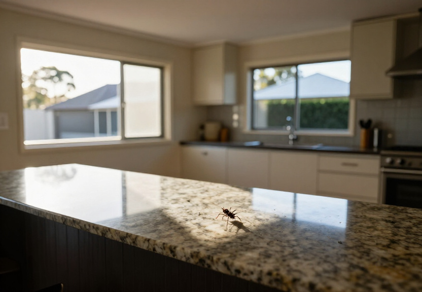Garden in Vaucluse free of ants after treatment